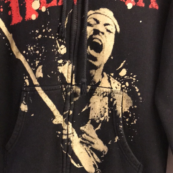 Jimi Hendrix Awesome Hoodie - Picture 3 of 7